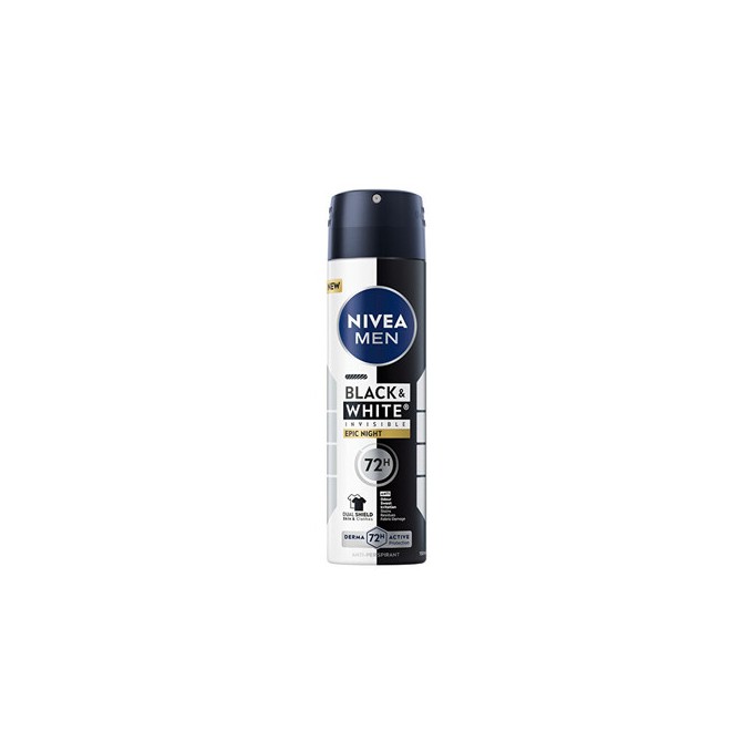 Nivea Men B&W Epic Night Anti-Perspirant - Antiperspirant ve spreji 150ml