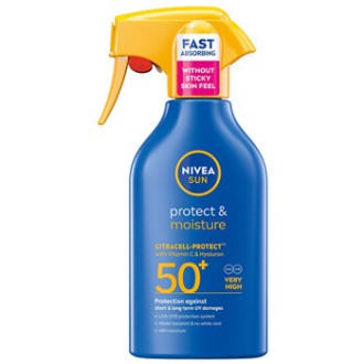 Nivea Protect & Moisture Spray SPF 50+ - Sprej na opalování 250ml