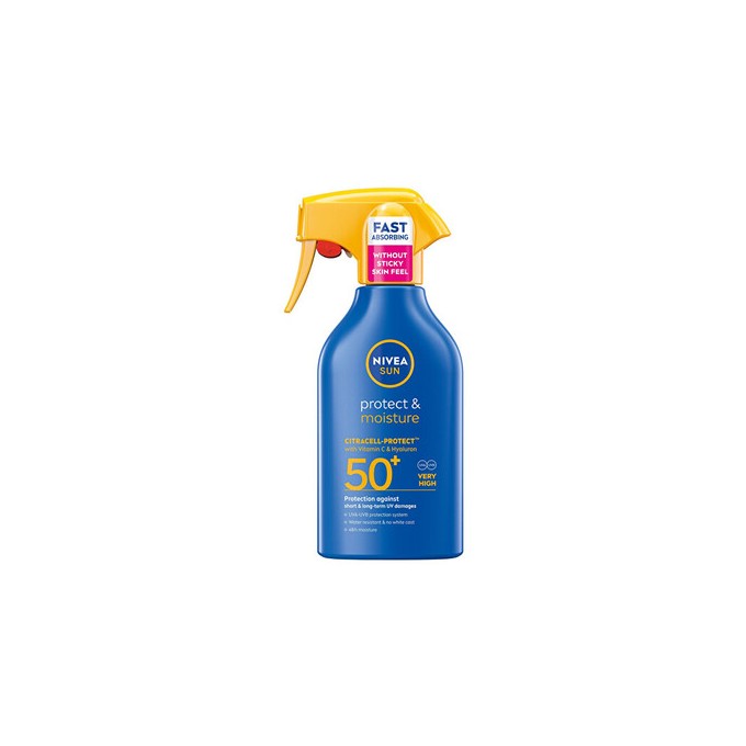 Nivea Protect & Moisture Spray SPF 50+ - Sprej na opalování 250ml