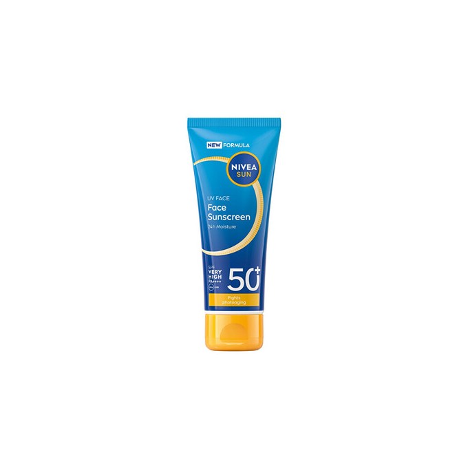 Nivea UV Face Sunscreen SPF 50+ - Pleťový krém na opalování 40ml