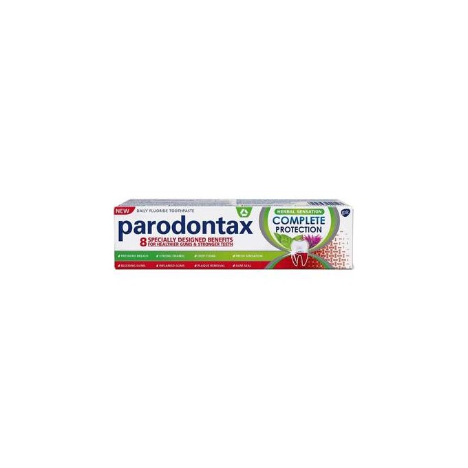 Parodontax Herbal Sensation Complete Protection Toothpaste - Zubní pasta pro kompletní ochranu 75ml