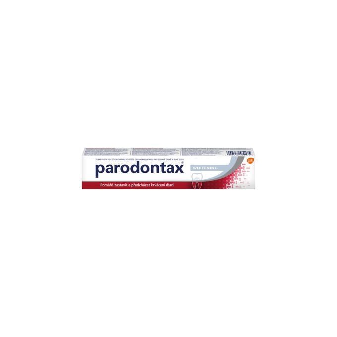 Parodontax Whitening Toohpaste For Bleeding Gums - Zubní pasta proti krvácení dásní s bělicím účinkem 75ml