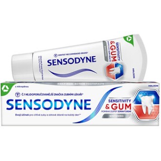 Sensodyne Sensitivity & Gum Whitening Toothpaste - Zubní pasta pro citlivé zuby 75ml