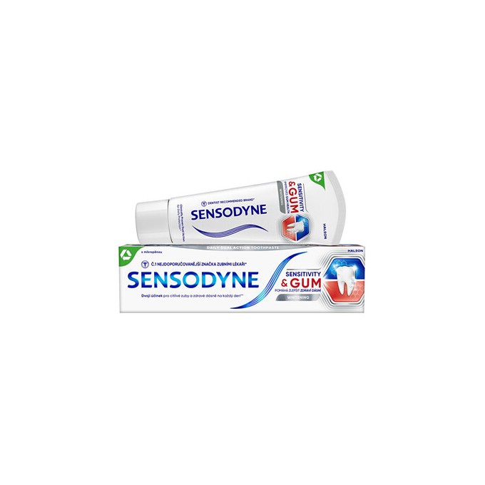 Sensodyne Sensitivity & Gum Whitening Toothpaste - Zubní pasta pro citlivé zuby 75ml