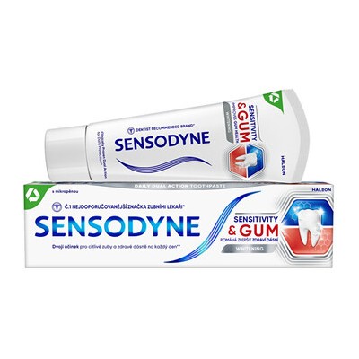 Sensodyne Sensitivity & Gum Whitening Toothpaste - Zubní pasta pro citlivé zuby 75ml