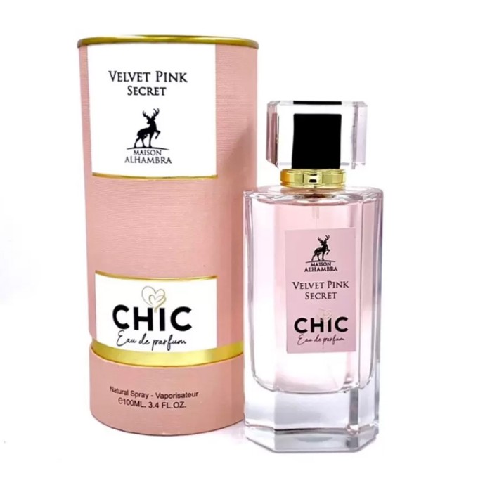 Maison Alhambra Chic Velvet Pink Secret EDP 100 ml kvepalai moterims