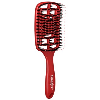 Dtangler Dry Blow GLOW AND GO Red Scarlett - plaukų šepetys
