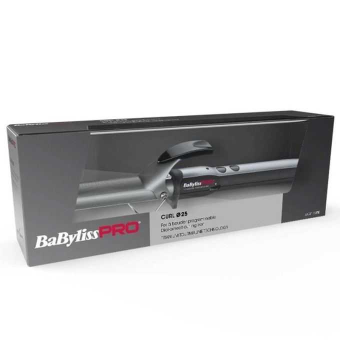 BaByliss PRO Professional titanium-tourmaline curling iron 24 mm