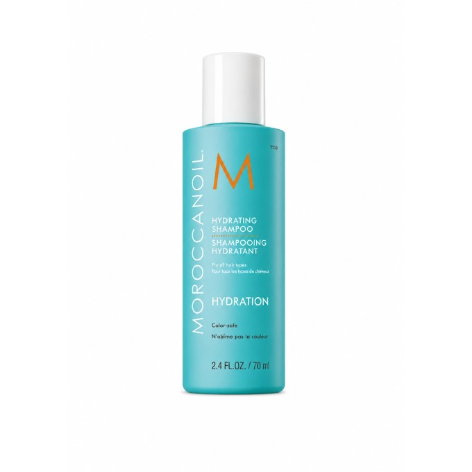 Moroccanoil Hydrating Shampoo - drėkinamasis šampūnas visų tipų plaukams, 70 ml