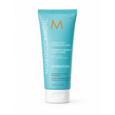 Moroccanoil Weightless Hydration Mask - drėkinamoji kaukė sausiems plaukams, 75 ml