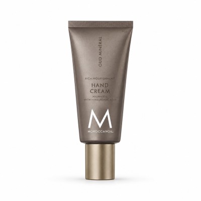 Moroccanoil Oud Mineral Hand Cream - intensyviai drėkinantis, greitai įsigeriantis rankų kremas, 40