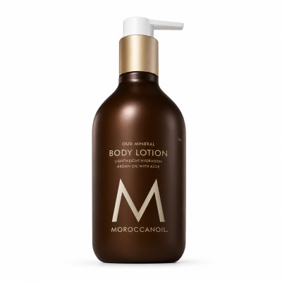 Moroccanoil Oud Mineral Body Lotion - lengvas, greitai įsigeriantis kūno losjonas, 360 ml
