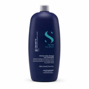 Alfaparf Milano Semi Di Lino Anti-Orange Low Shampoo - šampūnas, neutralizuojantis oranžinius