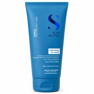 Alfaparf Milano Semi di Lino Curl Hydrating Co-Wash Cream (curly and wavy hair) 200 ml