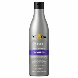Alfaparf Milano Yellow Silver Shampoo - Shampoo for blonde and gray hair 500 ml