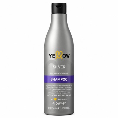 Alfaparf Milano Yellow Silver Shampoo - Shampoo for blonde and gray hair 500 ml