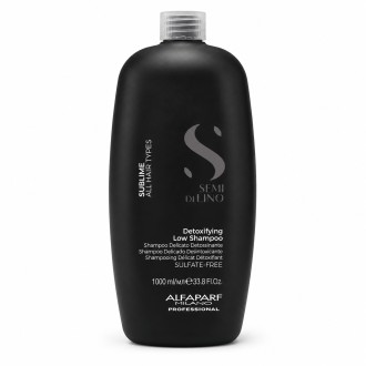 Alfaparf Milano Semi Di Lino Sublime Detoxifying Low Shampoo - Detoksikuojantis šampūnas, 250 ml