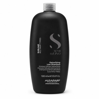 Alfaparf Milano Semi Di Lino Sublime Detoxifying Low Shampoo - Detoksikuojantis šampūnas, 250 ml