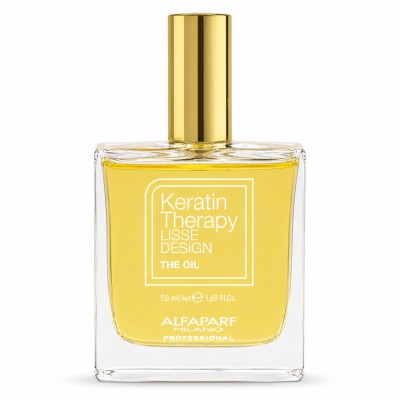 Alfaparf Milano Keratin Therapy Lisse Design The Oil - Nourishing oil for all hair types 50 ml