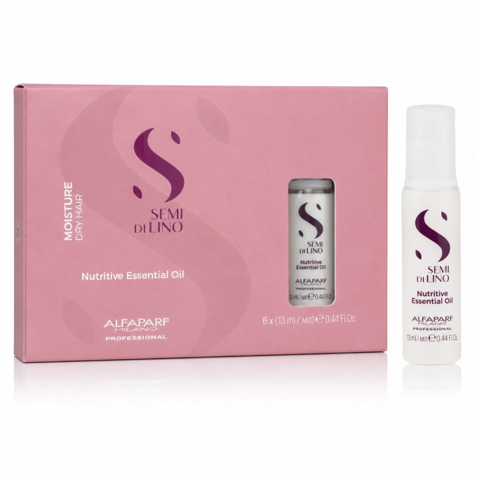 Alfaparf Milano Semi di Lino Moisture Nutritive Essential Oil ( 6 x 13