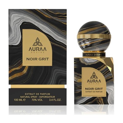Auraa Desire Noir Grit Extrait de Parfum 100ml