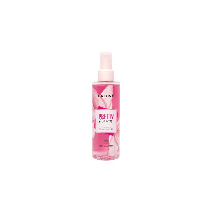 La Rive Pretty Flowers Tělový a vlasový sprej 200ml