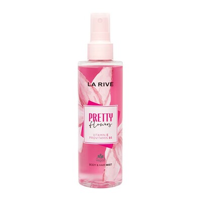 La Rive Pretty Flowers Tělový a vlasový sprej 200ml