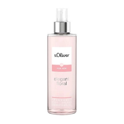 S.Oliver Elegant Floral For Her Tělový závoj 250ml