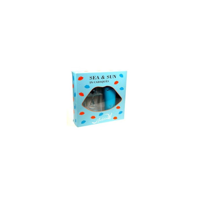 Salvador Dali Sea & Sun Gift Set EDT 50 ml and Body Lotion Sea & Sun 100 ml 50ml
