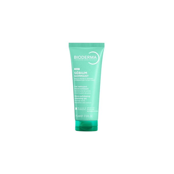 Bioderma Sébium Micro-Exfoliating Cleansing Gel - Pleťový peeling 75ml