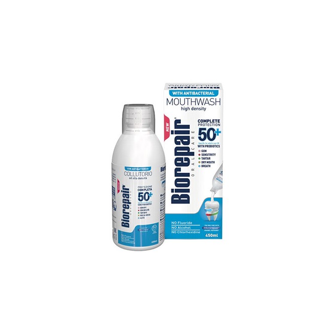 Biorepair Complete Protection 50+ Mouthwash - Ústní voda 450ml