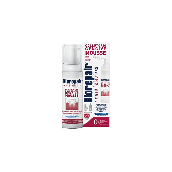 Biorepair Peribioma Pro Mouthwash - Pěnová ústní voda 200ml