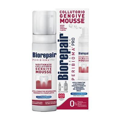 Biorepair Peribioma Pro Mouthwash - Pěnová ústní voda 200ml
