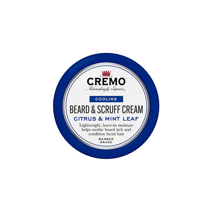 Cremo Citrus & Mint Leaf Cooling Beard & Scruff Cream - Chladivý krém na vousy 113.0g