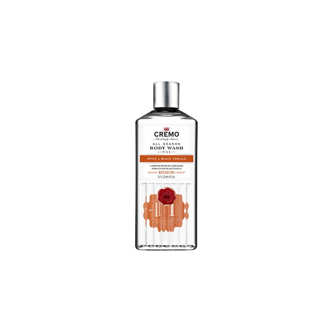 Cremo Spice & Black Vanilla Body Wash - Sprchový gel 473ml