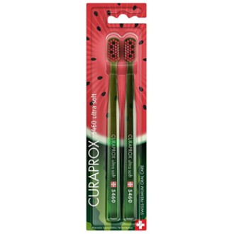 Curaprox CS 5460 Watermelon Edition - Zubní kartáček ( 2 ks )