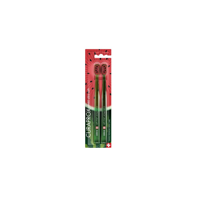 Curaprox CS 5460 Watermelon Edition - Zubní kartáček ( 2 ks )