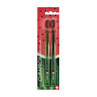 Curaprox CS 5460 Watermelon Edition - Zubní kartáček ( 2 ks )