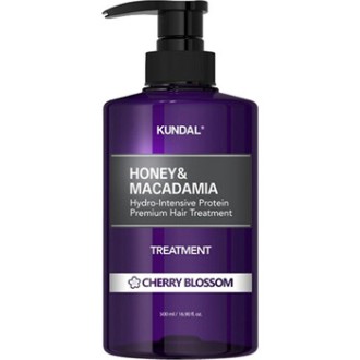 KUNDAL Honey & Macadamia Cherry Blossom Treatment - Hydrointenzivní proteinová kúra na vlasy 500ml