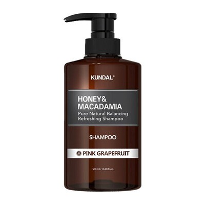 KUNDAL Honey & Macadamia Pink Grapefruit Nature Shampoo - Přírodní hydratační šampon 500ml
