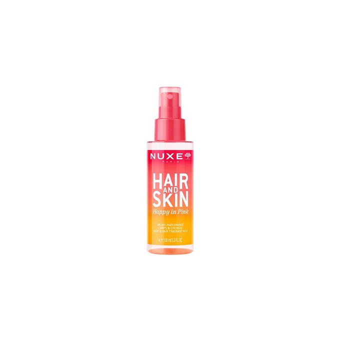 Nuxe Happy In Pink Fragrant Body and Hair Mist - Parfémovaná mlha 100ml