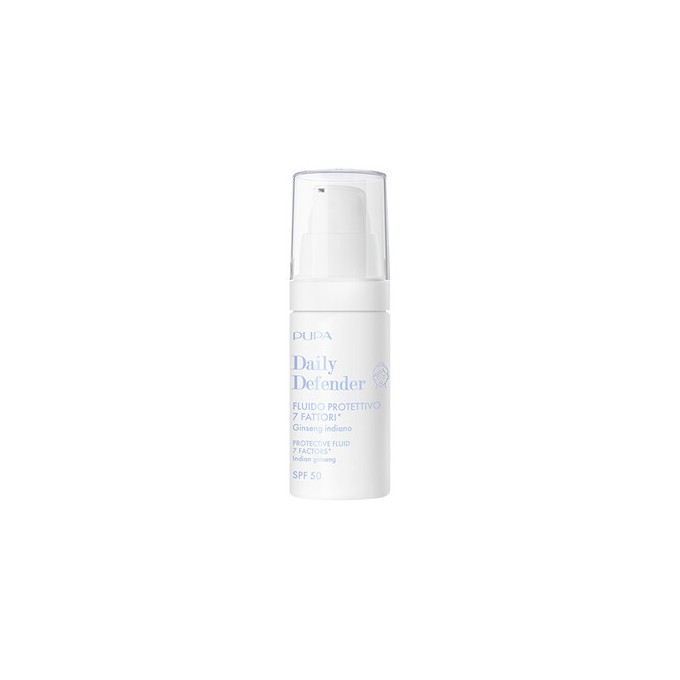 Pupa Daily Defender SPF 50 - Ochranný fluid 30 ml 001 Transparent