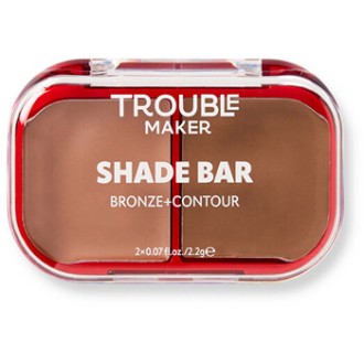 Trouble Maker Shade Bar Bronze and Contour Palette - Paletka na tvář 2,2 g Rant + Rave