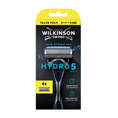 Wilkinson Sword Hydro 5 Skin Hydration - Holicí strojek + 4 hlavice