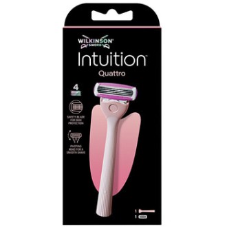 Wilkinson Sword Intuition Quattro - Holicí strojek + 1 hlavice