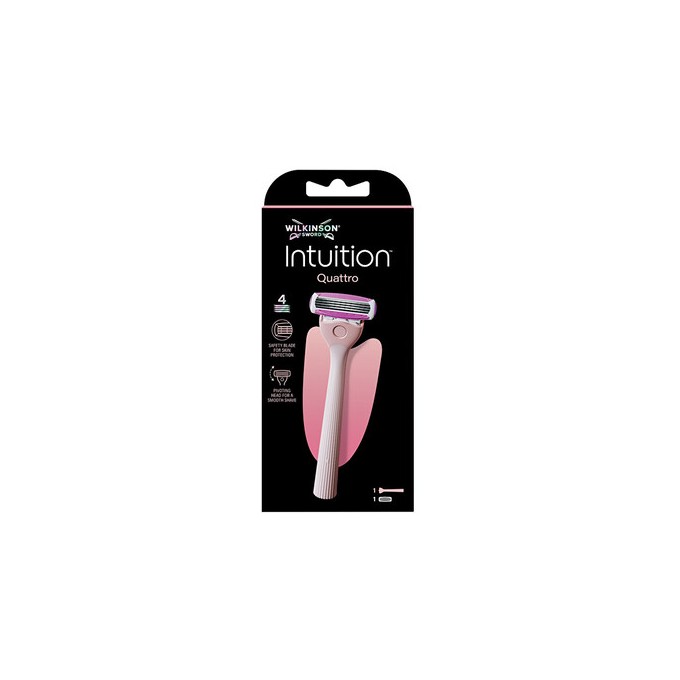 Wilkinson Sword Intuition Quattro - Holicí strojek + 1 hlavice