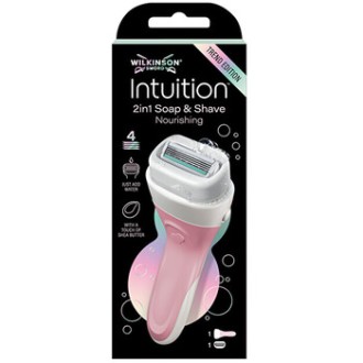 Wilkinson Sword Soap and Shave Nourishing 2in1 - Holicí strojek + 1 hlavice