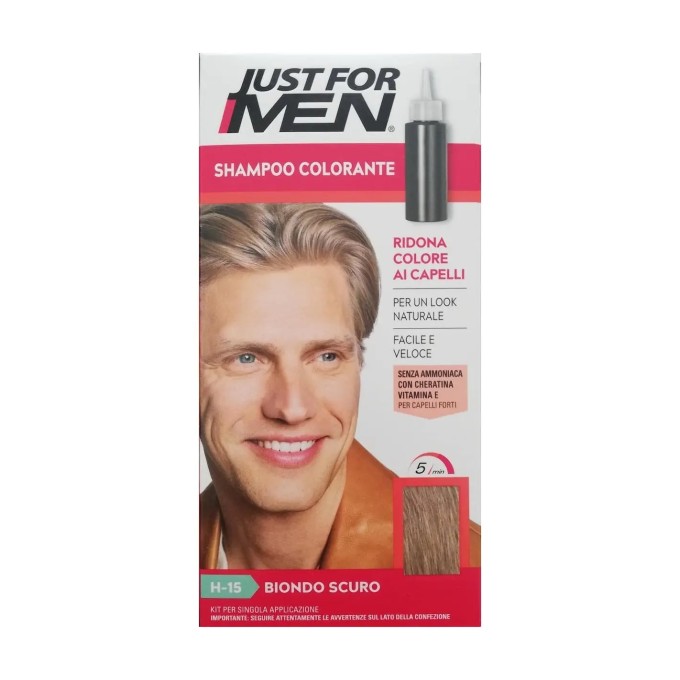 Just For Men Gel Color - Barva na vlasy pro muže 0ml H15 Dark Blond