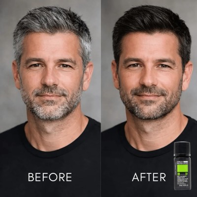 Goldwell Men ReShade Power Shot - plaukų dažai vyrams, 4 x 20 g - 5CA cool ash brown