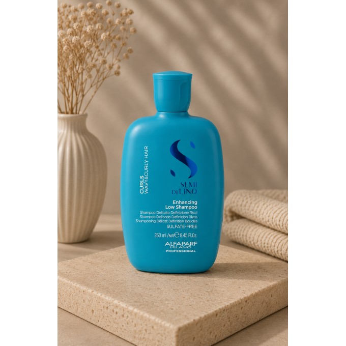 Alfaparf Milano Semi di Lino Curl Enhancing Shampoo (curly and wavy hair) 250 ml